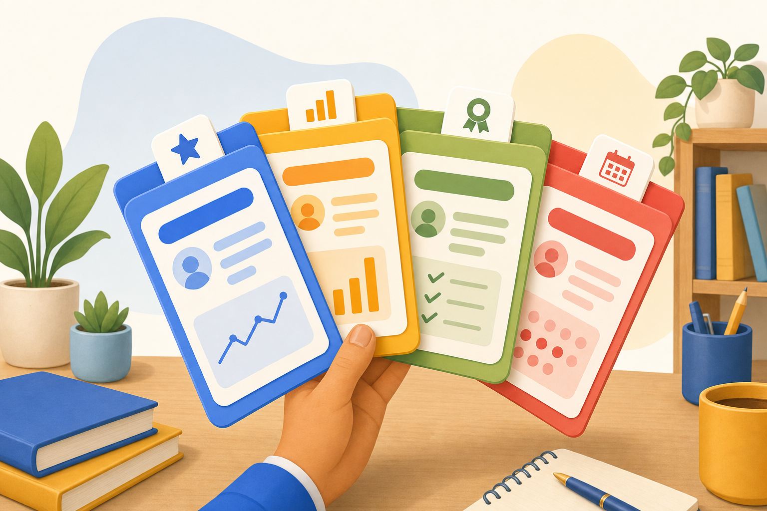 The Reports hub: a tour of the tabs